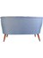 Richland Loveseat Ikili Kanape Indigo Mavi 5