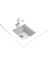 Square 40 x 40 Tg Tezgahaltı Beyaz Granit Evye 2