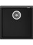 Square 40 x 40 Tg Tezgahaltı Siyah Granit Evye 1