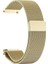 Huawei GT2 46 mm Hasır Metal Kordon Örgü Tasarım Gold 1