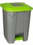 Konteyner Bahçe Çöp Kovası Tekerlekli Yeşil Kapak 50 lt 1