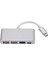 Coverzone  Type-C to 1xUSB 3.0 2xUSB2.0 Type-C Çevirici Adaptör 1