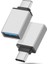 USB Dişi To Type-C Erkek Dönüştürücü Otg Çevirici Adaptör Metal 1