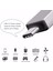USB Dişi To Type-C Erkek Dönüştürücü Otg Çevirici Adaptör Metal 3