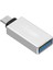 USB Dişi To Type-C Erkek Dönüştürücü Otg Çevirici Adaptör Metal 4