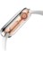 Apple Watch Uyumlu 4-5 44 mm Kılıf Önü Kapalı Şeffaf Silikon 4