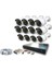 2 Mp 1080P Full Hd Ahd 12 Kameralı Güvenlik Kamera Seti BG-1422 1