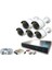2 Mp 1080P Full Hd Ahd 5 Kameralı Güvenlik Kamerası Seti BG-1415 1