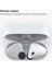Apple AirPods 2/1 Nesil Uyumlu Kapak İçi Kir / Toz Önleyici Shine Shield Metal Silver (2 Adet) - ASD00213 4