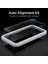 Apple iPhone 11 Pro Max / iPhone XS Max Cam Ekran Koruyucu Kolay Kurulum AlignMaster GLAS.tR Slim Full Cover Black / Siyah - AGL00098 3