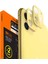 Apple iPhone 11 Kamera Lens Camı Koruyucu Full Cover Yellow / Sarı (2 Adet) - AGL00509 1