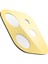 Apple iPhone 11 Kamera Lens Camı Koruyucu Full Cover Yellow / Sarı (2 Adet) - AGL00509 4
