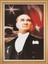 50x70 cm Varaklı Atatürk Portresi İNT-022 1