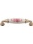 Sude Porselen Kulp Saten Pembe Çiçekli 96 mm 2'li 1