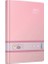 The Book Pastels Sert Kapak Kareli Defter Pembe 1