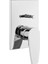 Q-Line A42208 Ankastre Banyo Bataryası Sıva Üstü Krom 1