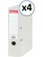 9940-01 Klasör Ekonomik Geniş Beyaz 4 Adet 2