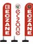 Reklam Ediyoruz Yelken Bayrak Eczane Logolu Paket 1