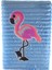 Peluş Pullu Mavi Flamingo Defter 1