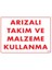 Dek FL 209 Arızalı Malzeme Takım Kullanma Uyarı Levhası 25 x 35 cm 1