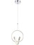 921-25 Krom Led Avize(Beyaz Işık -Sarı Işık - Gün Işığı) 1