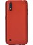 Samsung Galaxy A01 Kılıf Premier Silikon Esnek Koruma Kırmızı 1