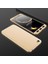 Redmi Note 5A Kılıf Zore 36 Tam Koruma 3 Parça Ays Kapak Gold 2