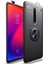Xiaomi Mi 9T Focus Serisi Yüzük Standlı Silikon Kılıf - Siyah 2