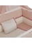 Meltem Smart Fiore Pembe Pamuklu Bebek Uyku Seti 60x120 cm 1