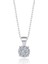 1.50 Karat Effective Diamond Koronet Ikili Tektaş Gümüş Set 2
