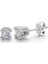 Swarovski Zirconia 0.60 Karat Kalp Tırnak Tektaş Ikili Gümüş Set 3