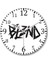 Dj Blend Monster Duvar Saati Bombeli Gercek Cam 1