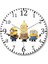 Minyonlar- Minions- I'm With Stupid1 Duvar Saati Bombeli Gercek C 1