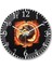 Scorpion Mortal Kombat Game Duvar Saati Bombeli Gercek Cam 1
