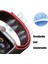 Apple Watch Uyumlu 38mm Bilekli Kumaş Kayış Kordon Noktalı Siyah Fabric 2