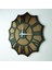 KAYRA TASARIM AHŞAP DUVAR SAATİ MASİF DAIZY 50cm 2