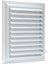 Banyo WC Menfezi Alüminyum Yapıştırmalı Model Beyaz 25 x 25 cm 2
