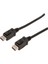 Displayport Bağlantı Kablosu Dp Erkek - Dp Erkek 2 m Kilit Mekanizmalı Ultra HD 4K Siyah 1