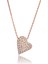 Pave Kalp Kolye - Rose 1