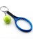 Lacivert Tenis Raketi ve Topu Pvc Anahtarlık KC766 1