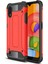 Samsung Galaxy A01 Kılıf Rugged Armor Kırmızı 2
