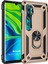 Xiaomi Mi Note 10 Pro Kılıf Military Ring Holder Gold 2