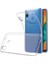 Samsung Galaxy M10s Kılıf Transparent Soft Beyaz 4