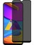 Samsung Galaxy M10s Privacy 5D Gizlilik Filtreli Cam Ekran Koruyucu Siyah 1