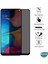 Samsung Galaxy M10s Privacy 5D Gizlilik Filtreli Cam Ekran Koruyucu Siyah 5