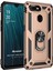 Oppo F9 / F9 Pro Kılıf Military Ring Holder Gold 2