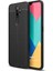 Oppo A9 2020 Kılıf Deri Dokulu Silikon Siyah 2