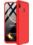 Samsung Galaxy M10s Kılıf Double Dip 360 Protective Kırmızı 2