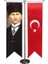 Türk Bayrağı ve Atatürk Masa Bayrağı 1