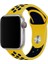 Apple Watch Uyumlu Premium 2/3/4/5 38-40 mm Spor Delikli Silikon Kordon Sarı 4